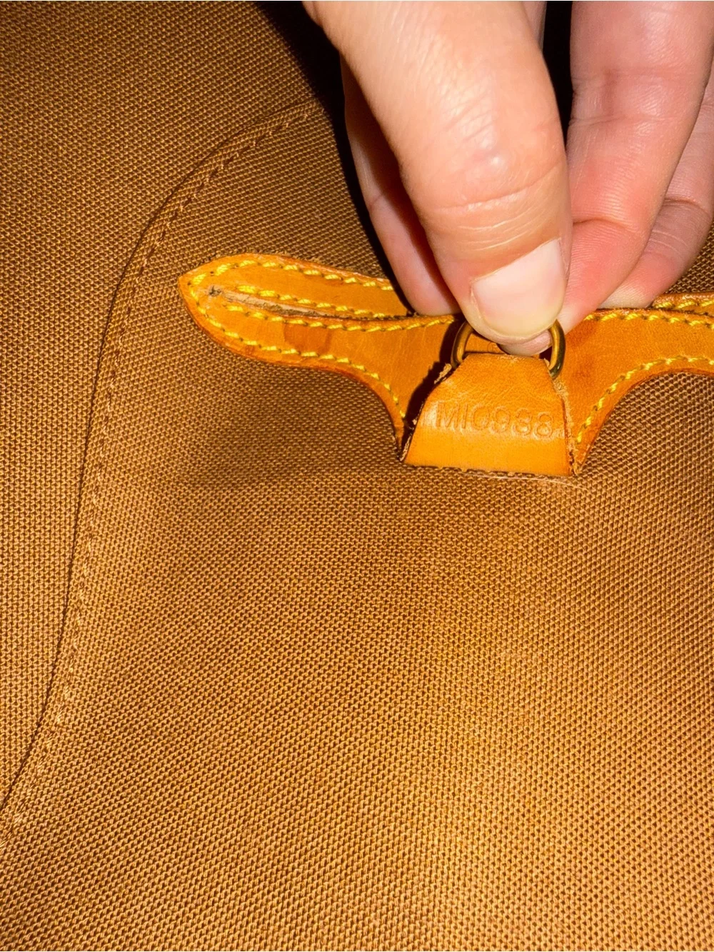 Vintage Y2K Louis Vuitton Monogram Ellipse PM Bag France 2000 w/auth Lock & Key